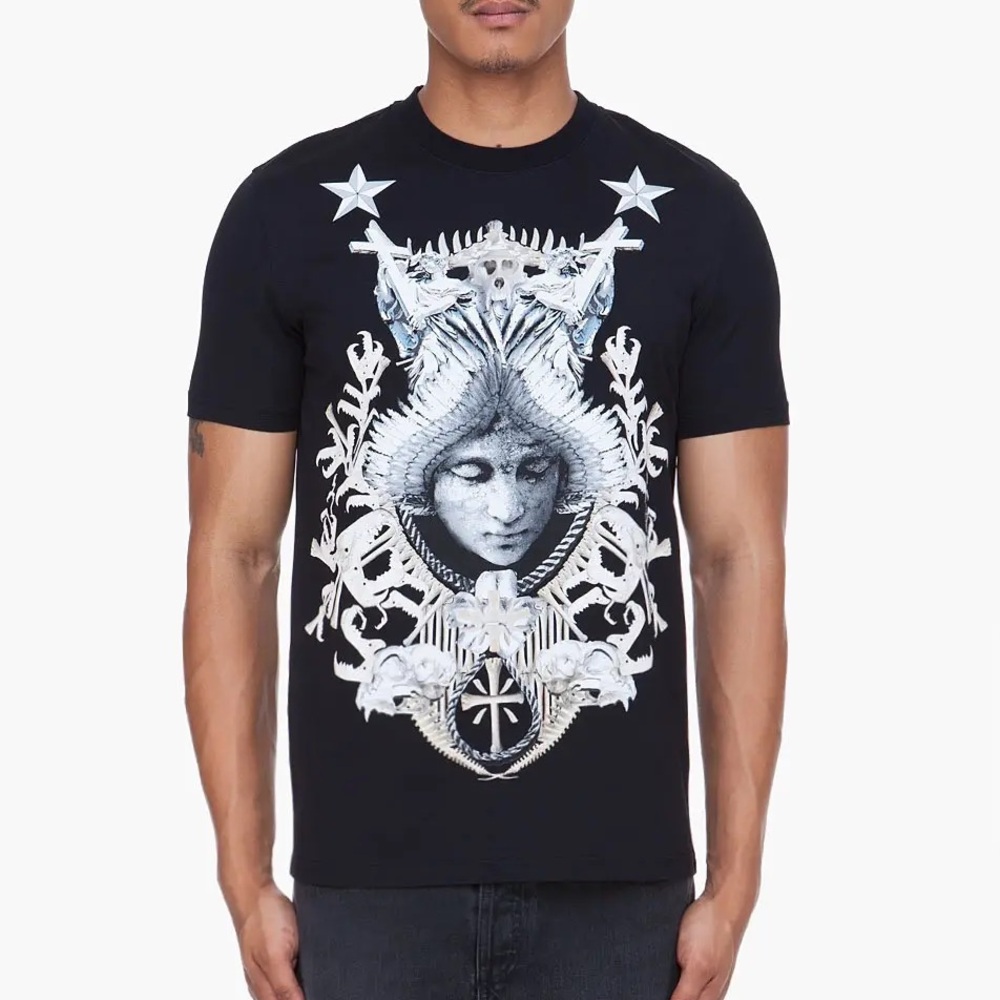 Givenchy Paris Angel Crest Tshirt